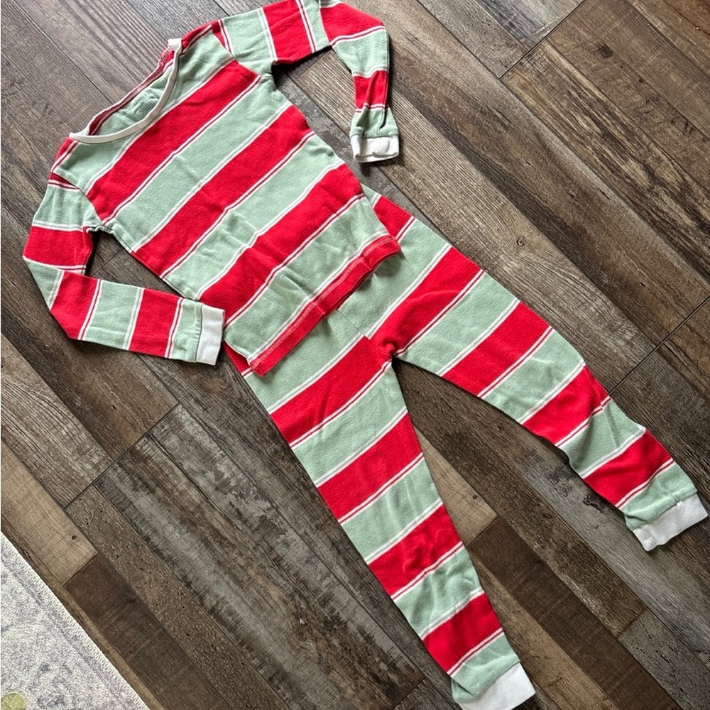 Last call, July garage sale: Striped Kids Pajamas Burt’s Bees